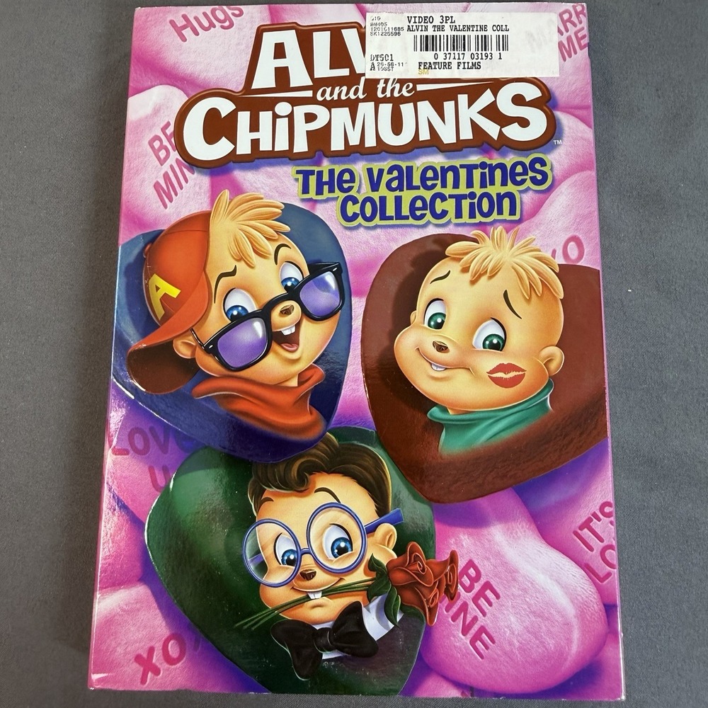 Alvin and the Chipmunks: The Valentines Collection (DVD, 2012) with Slipcover